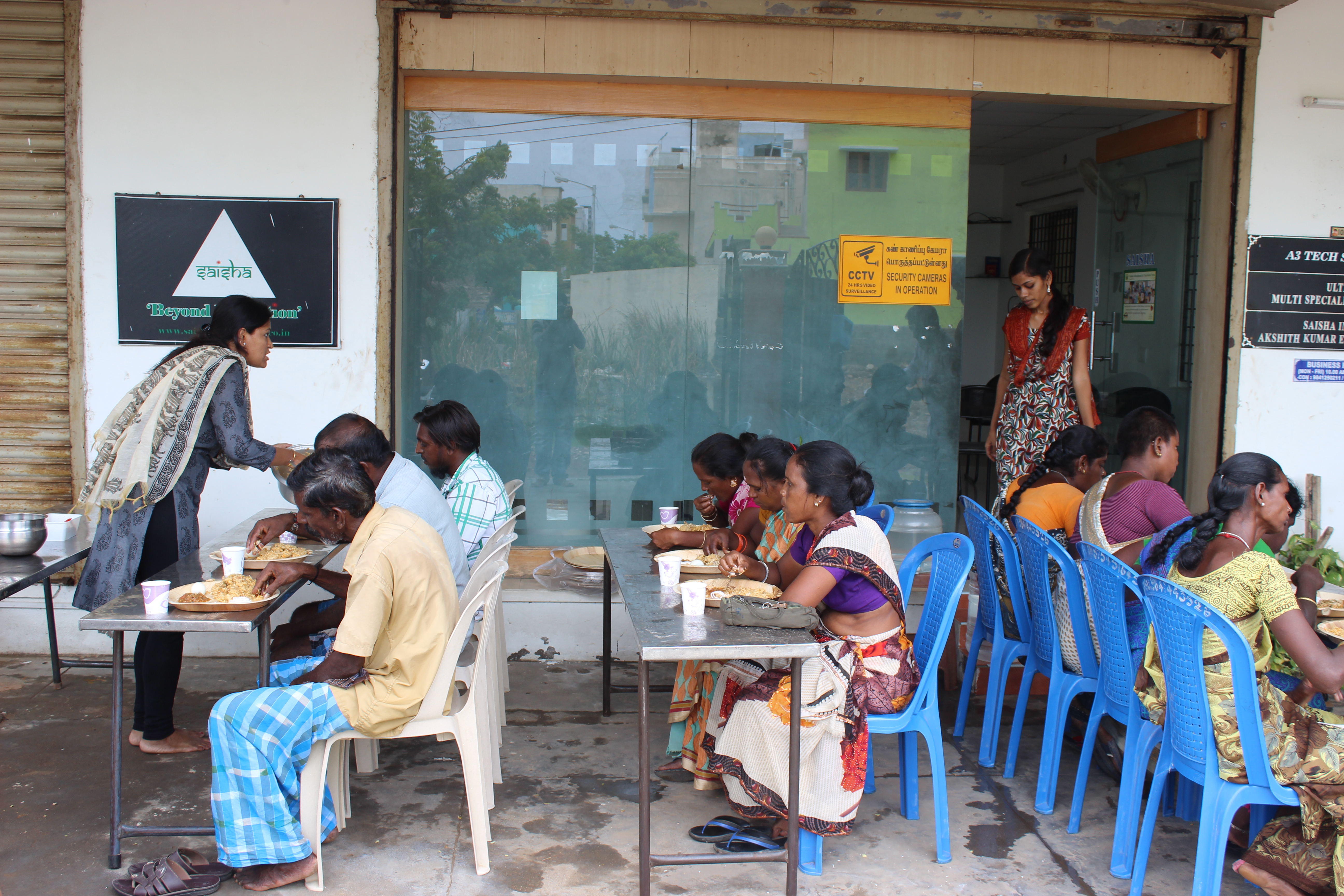 Gratitude to Chennai Corporation Sanitation Worker initiative by Saisha Educational and Charitable Trust